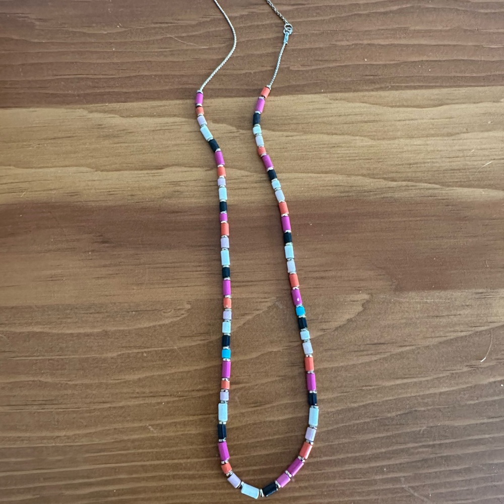 LOFT Colorful Beaded Necklace